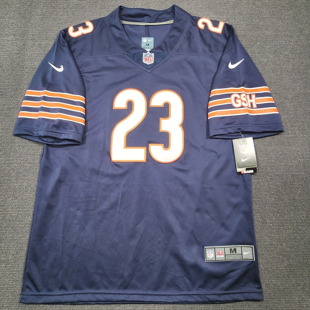 Nike Chicago Bears Jersey Men Size M Navy Blue Devin Hester #23 NWT Football